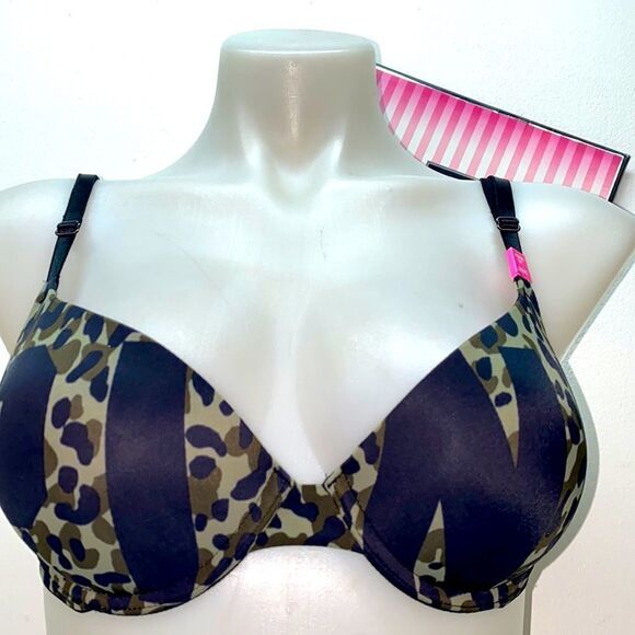 🔥VICTORIA SECRET PINK PUSH-UP BRA SZ 32B New - Picture 1 of 5